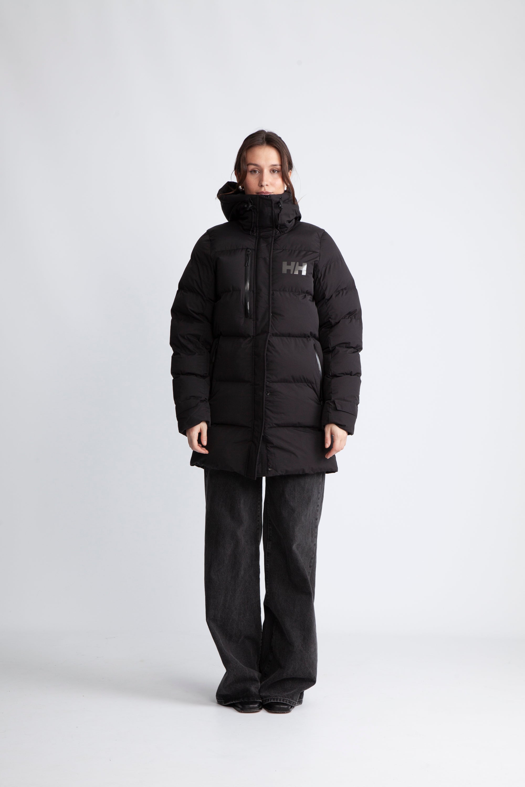 W Adore Puffy Parka - Black