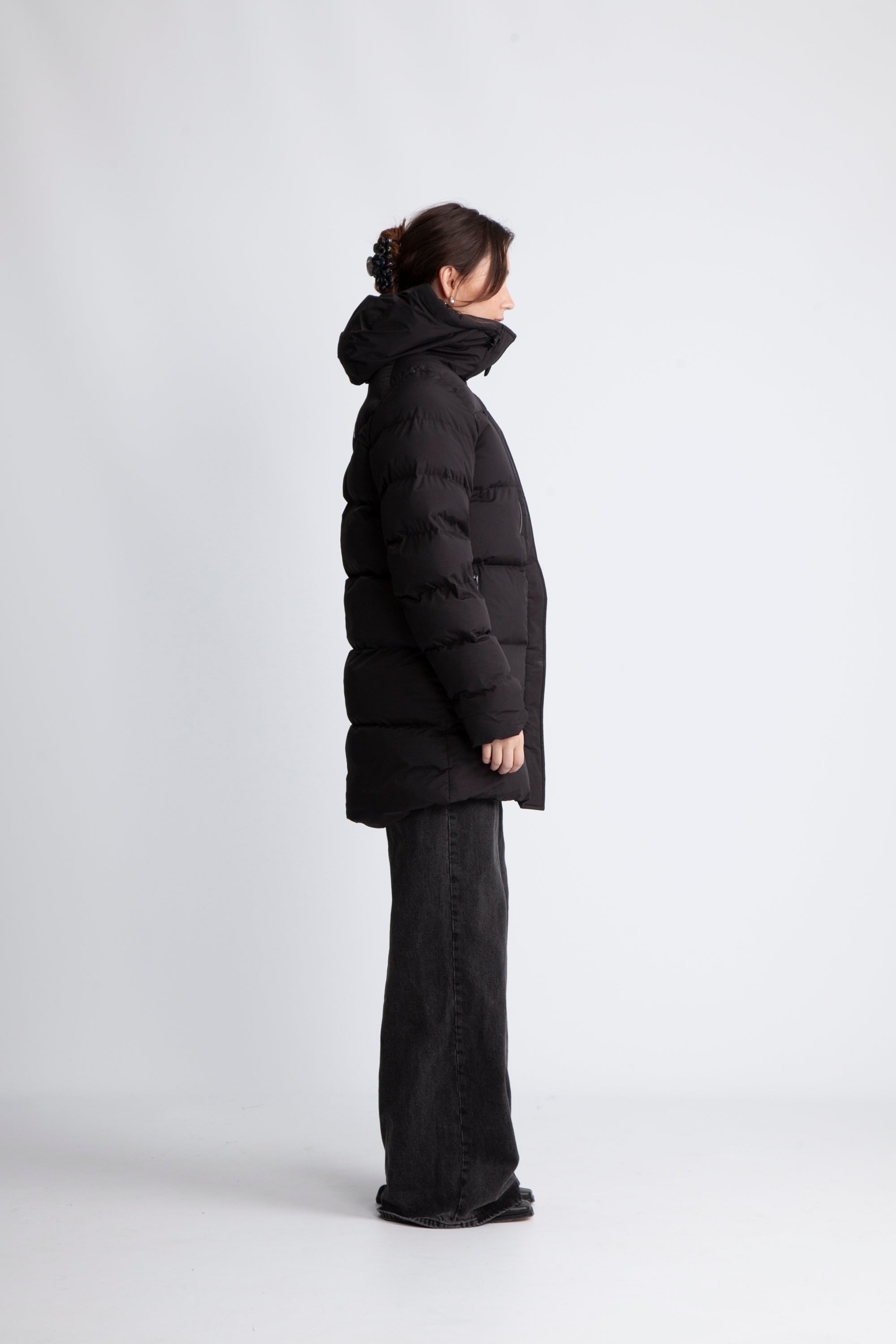 W Adore Puffy Parka - Black