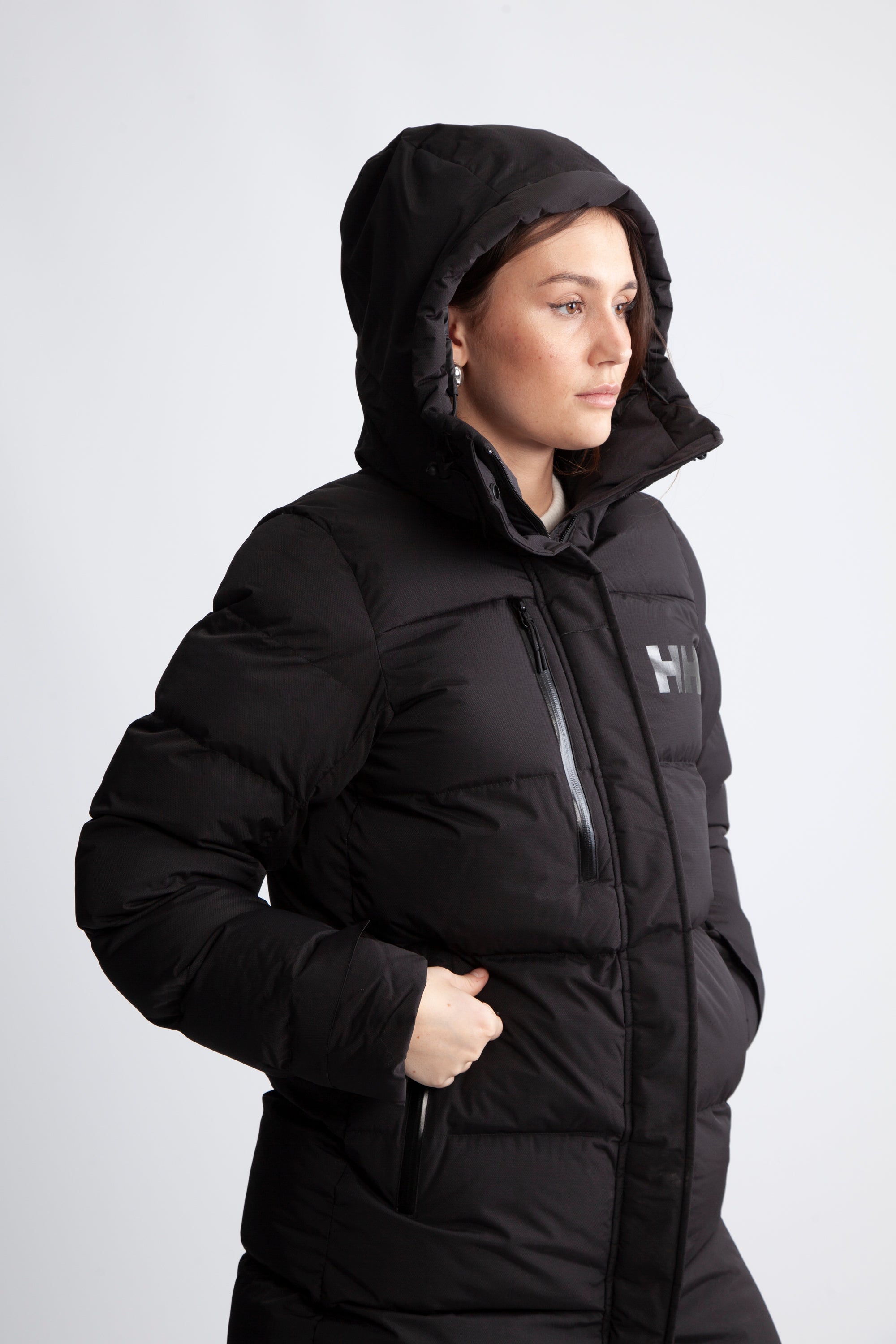 W Adore Puffy Parka - Black