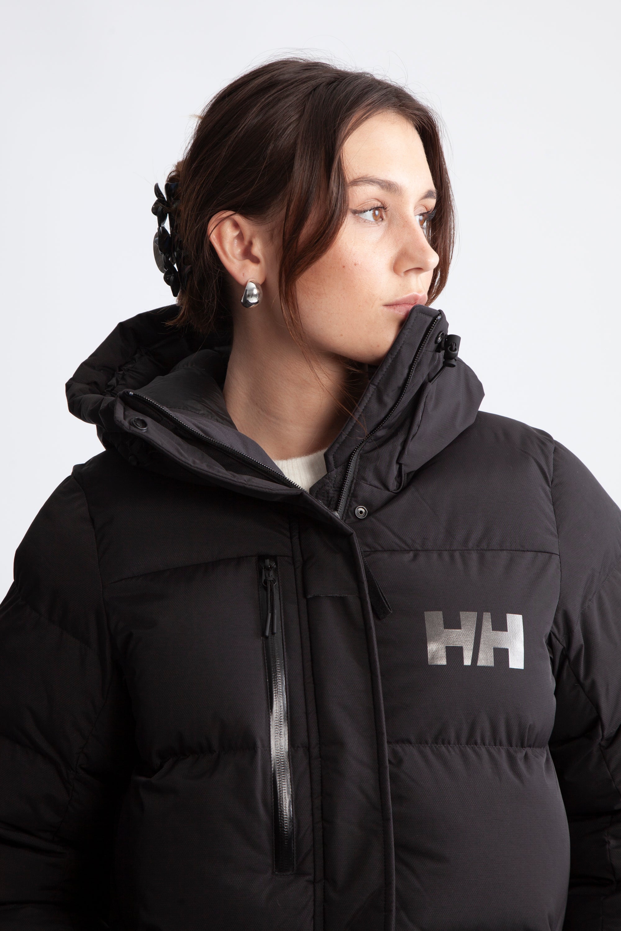 W Adore Puffy Parka - Black