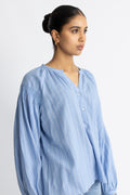 Safi Blouse - Hydrangea