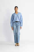 Safi Blouse - Hydrangea