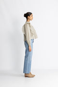 Elsycc Frill Blouse - Bone
