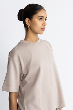 PannieIW Oversize Tshirt - Stone
