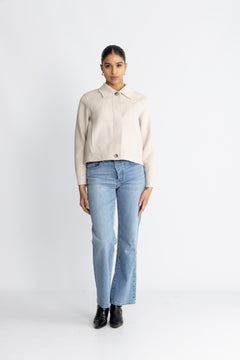 Doreen Short Handmade Jacket - Birch