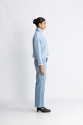 Iben Zip Jacket - Light Blue