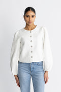 Yasmina Ls Bomber Jacket - Birch