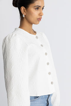 Yasmina Ls Bomber Jacket - Birch