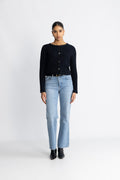 Ulla Cotton Jacket - Navy