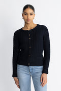 Ulla Cotton Jacket - Navy