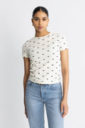 Ritchiecc Ribbon Tee - Off White
