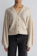 Hila Hope Cardigan - Oatmeal Melange