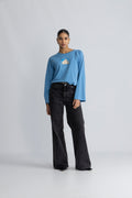 Kitty Long Sleeve - Blue