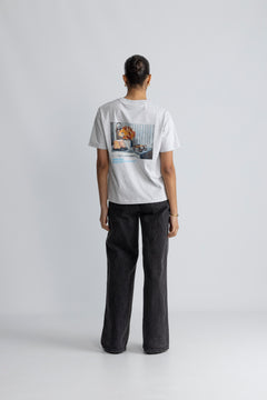Kjerag National Tee - Lt. Grey Mix