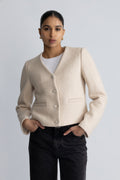Hannah Cailana Jacket - Oatmeal