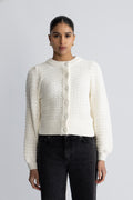 Tinna Cardigan - Egret