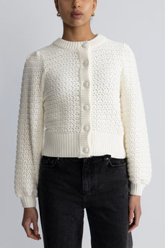 Tinna Cardigan - Egret