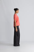 Melea Icon Tee - S Coral S Pink