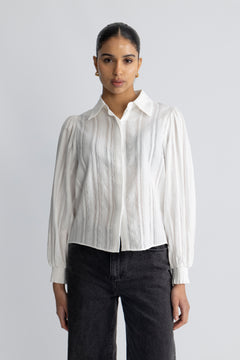 Serafina Blouse - White