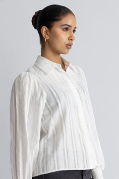 Serafina Blouse - White