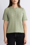 Esmeralda Pullover - Pale Green