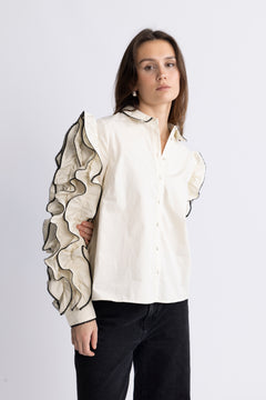 Yasreala Ls Shirt - Birch Black Tapes