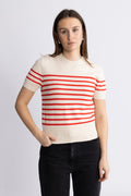WallisIW Pullover - Red Stripe
