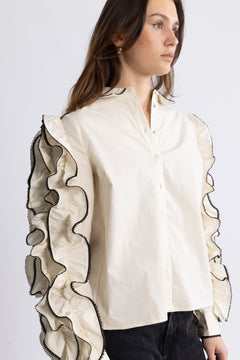 Yasreala Ls Shirt - Birch Black Tapes