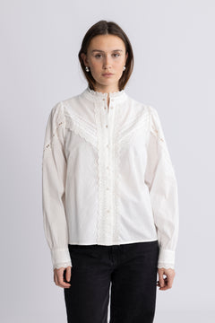 Yaskomea LS Shirt - Star White
