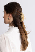 Marbie Magnolia Hair Claw - Marzipan