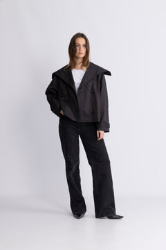 Mazieiw Perry Short Coat - Black