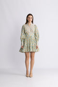 Cotton Slub Mini Dress - Anemone Fields