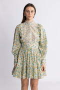 Cotton Slub Mini Dress - Anemone Fields