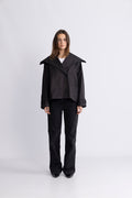 Mazieiw Perry Short Coat - Black