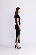 Babba Rib Dress - Black