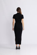 Babba Rib Dress - Black