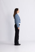 Nelliecc Stripe Blazer - Blue