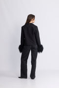 Petra Canvas Jacket - Black