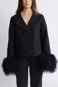 Petra Canvas Jacket - Black