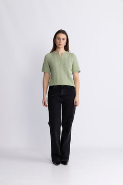 Esmeralda Pullover - Pale Green