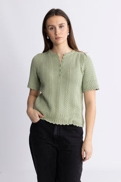 Esmeralda Pullover - Pale Green