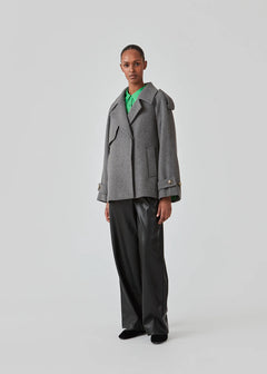 Esmundmd Jacket - Dark Grey Melange