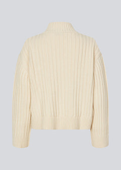 Fulton Rib T-Neck - Summer Sand