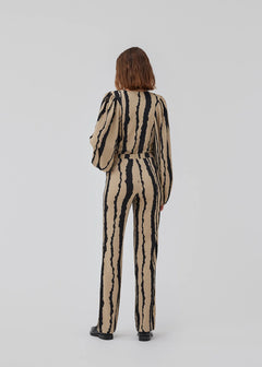 Harland Print Top - Torn Lines