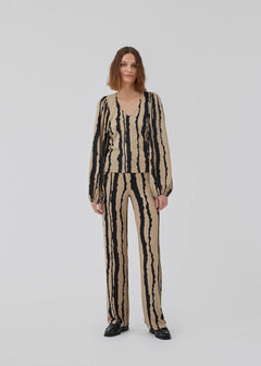 Harland Print Top - Torn Lines