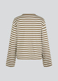 Hellen Ls Stripe T-Shirt - Dune White Stripe