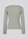 Hiroki O-Neck - Grey Melange