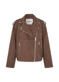 Hulla Suede Jacket - Brown