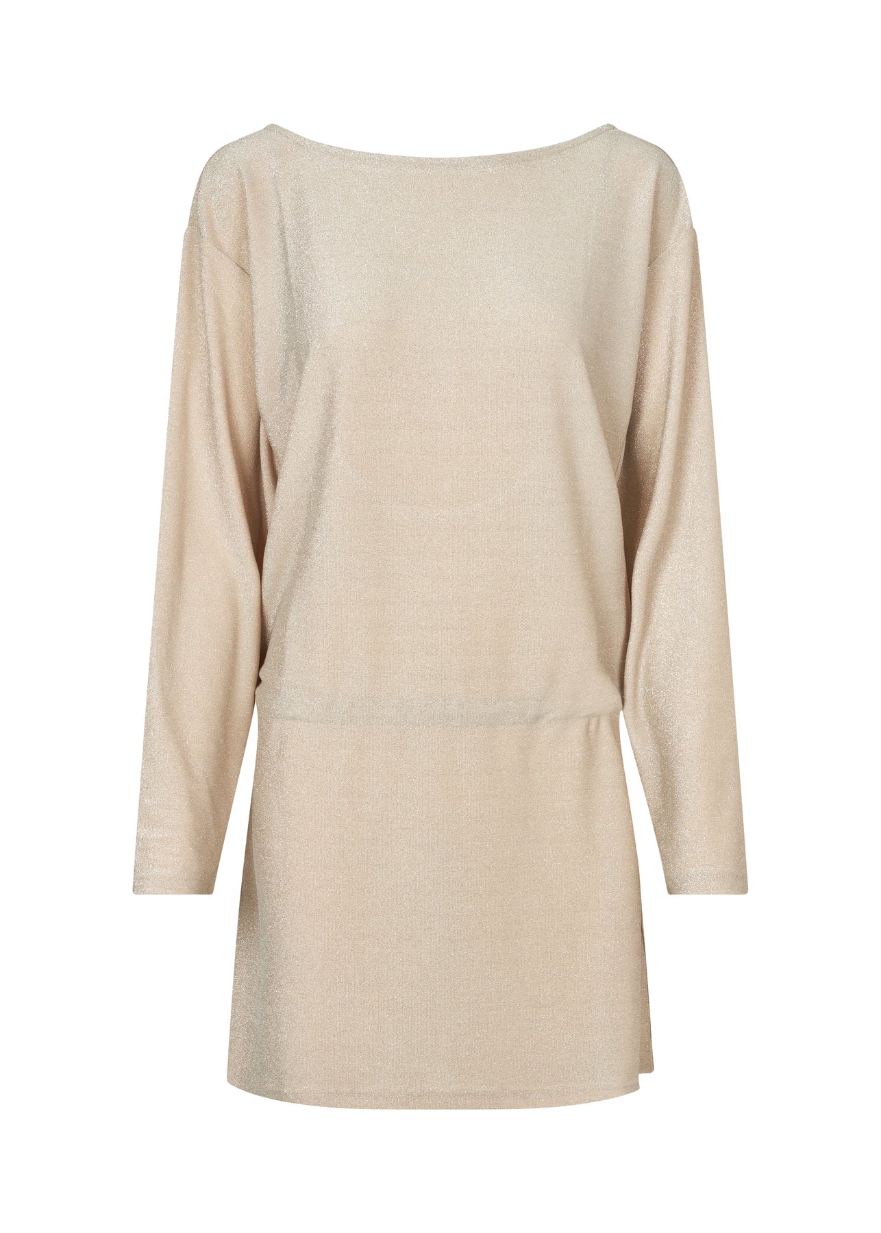 Josefine Short Dress - Pale Gold