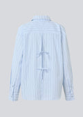 Mille Stripe Shirt - Light Blue And Navy Stripe
